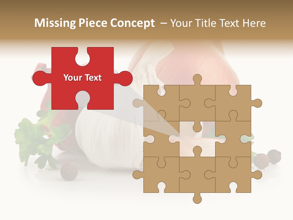 Onion Garlic PowerPoint Template