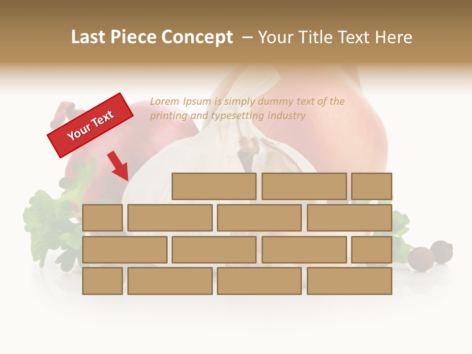 Onion Garlic PowerPoint Template
