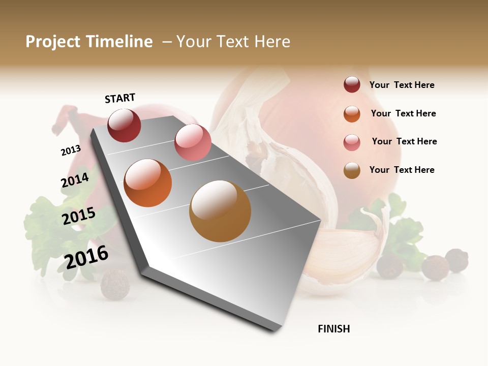 Onion Garlic PowerPoint Template