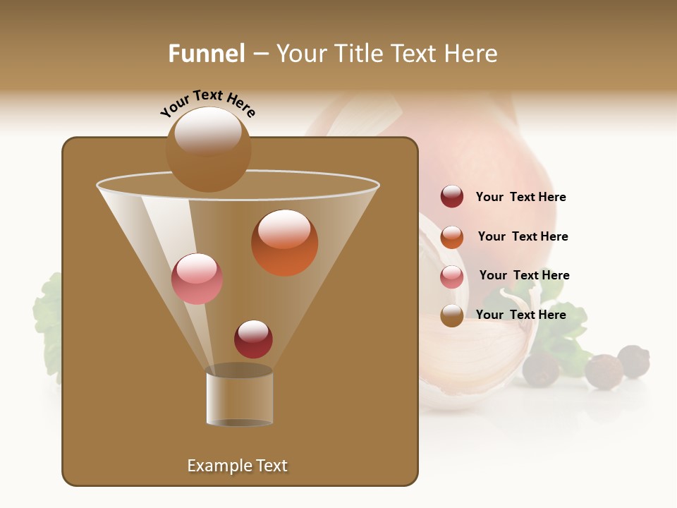 Onion Garlic PowerPoint Template