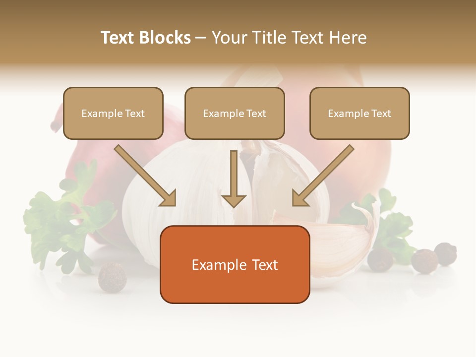 Onion Garlic PowerPoint Template