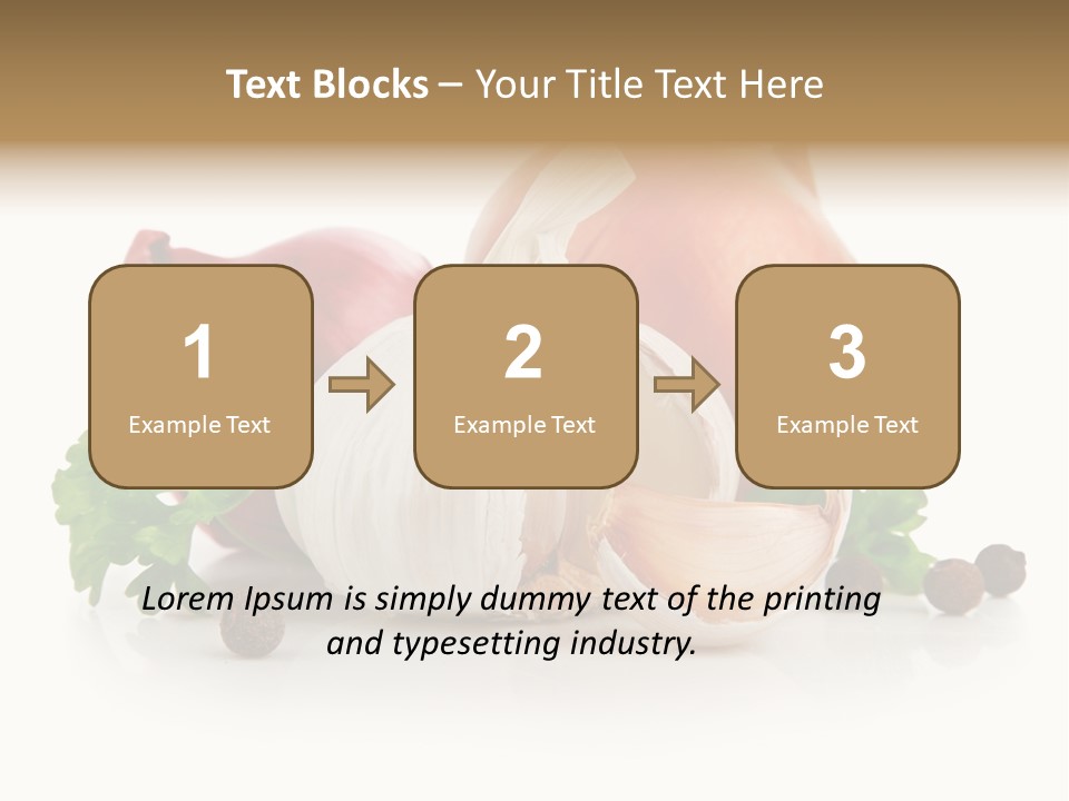 Onion Garlic PowerPoint Template