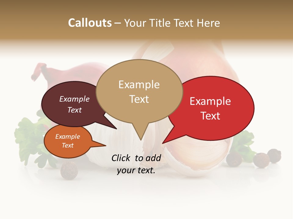 Onion Garlic PowerPoint Template