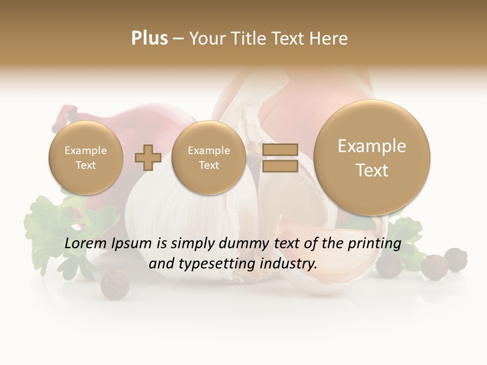 Onion Garlic PowerPoint Template