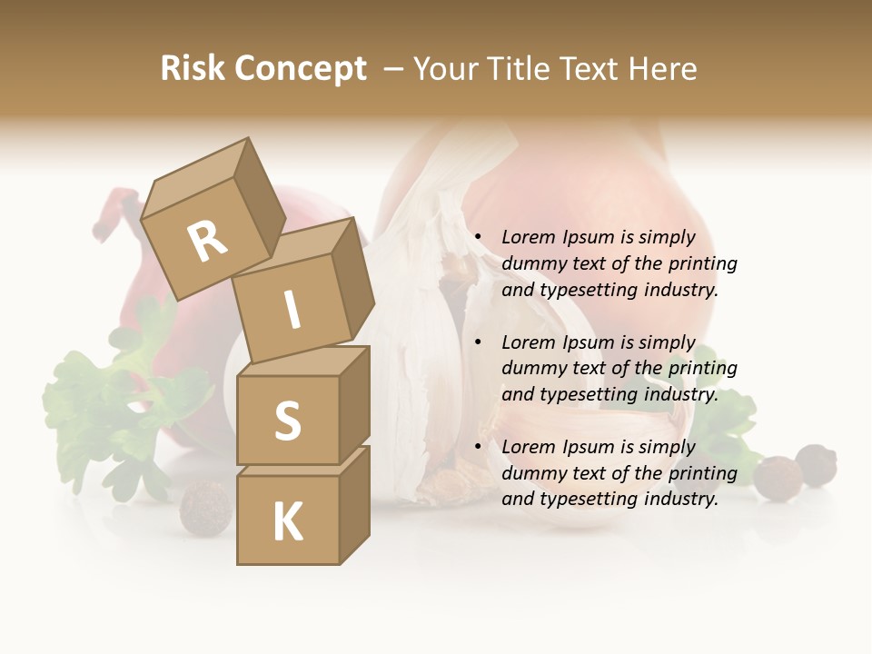 Onion Garlic PowerPoint Template