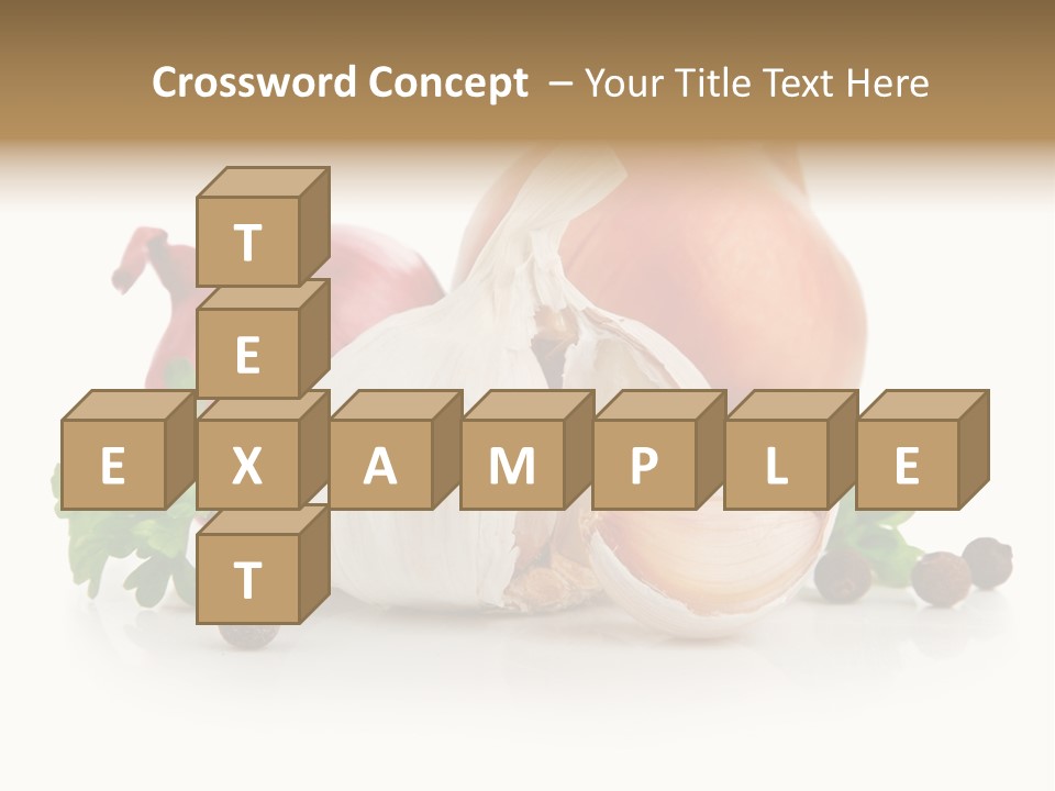 Onion Garlic PowerPoint Template