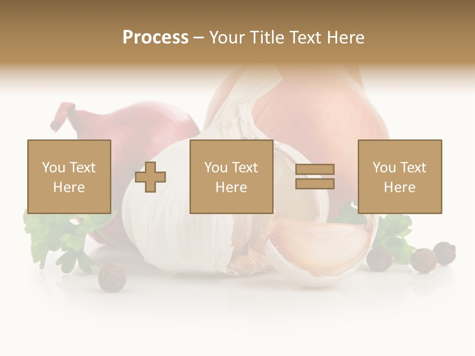 Onion Garlic PowerPoint Template