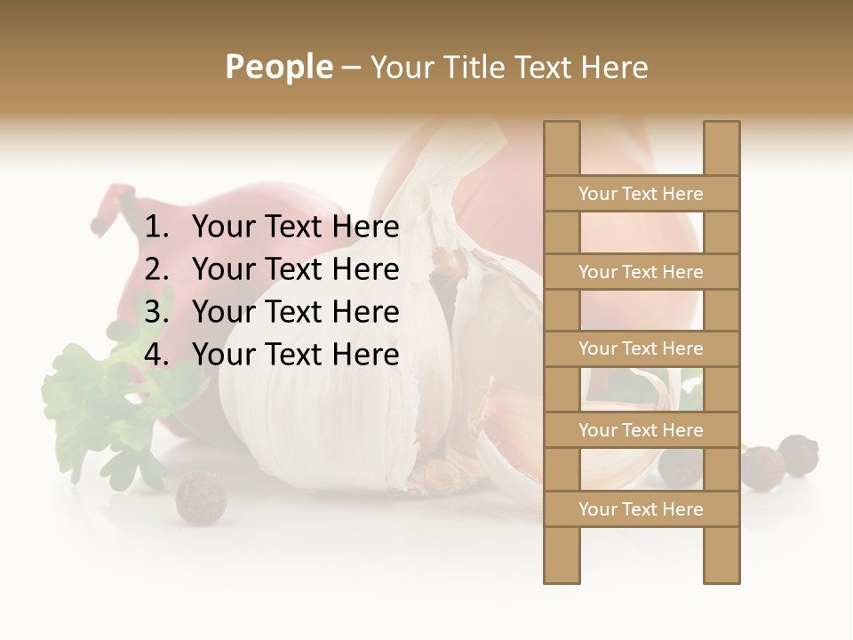 Onion Garlic PowerPoint Template