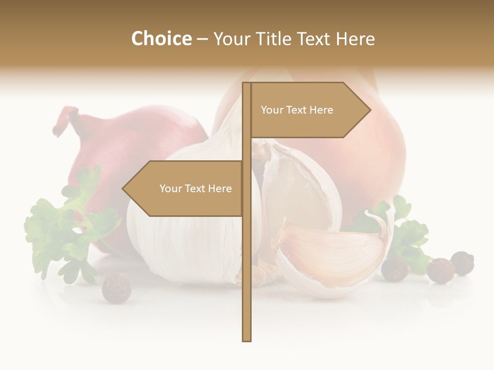 Onion Garlic PowerPoint Template