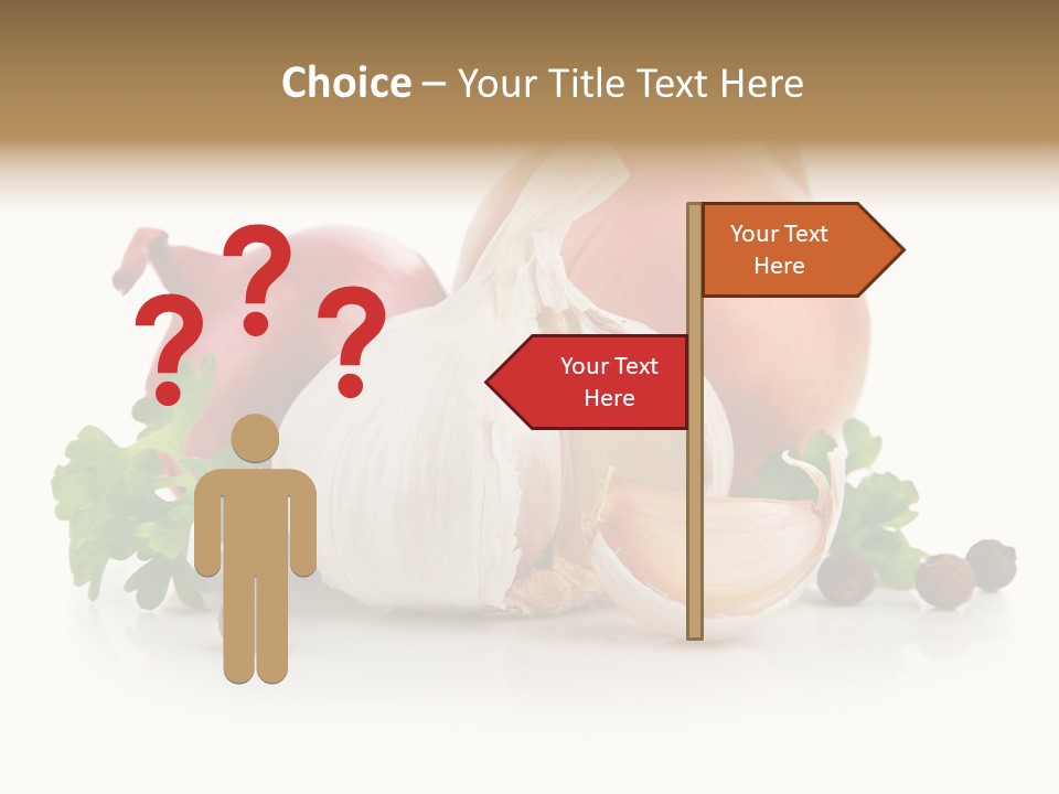 Onion Garlic PowerPoint Template