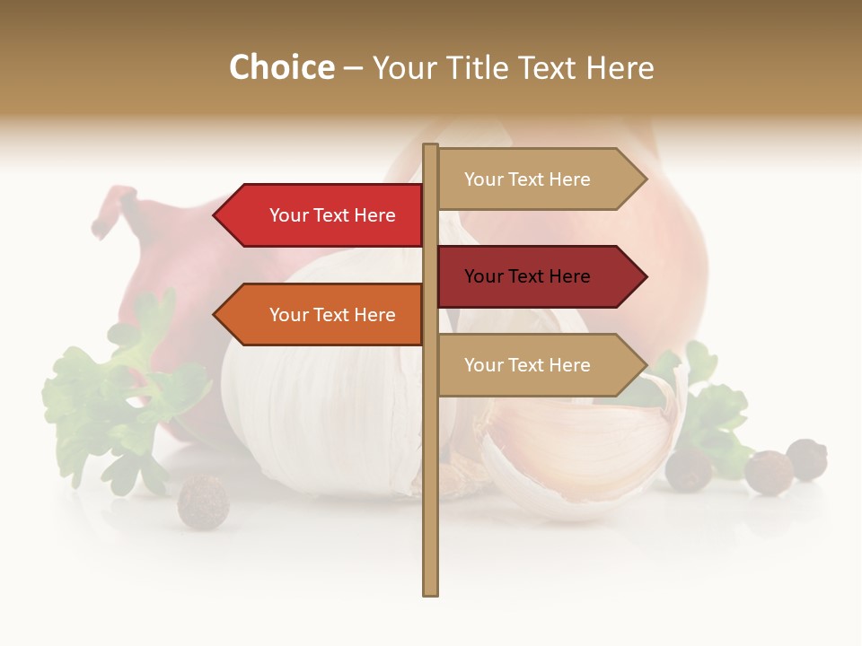 Onion Garlic PowerPoint Template