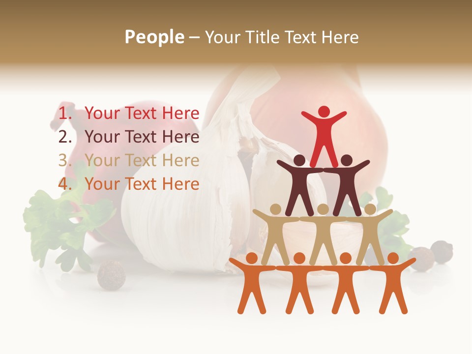 Onion Garlic PowerPoint Template