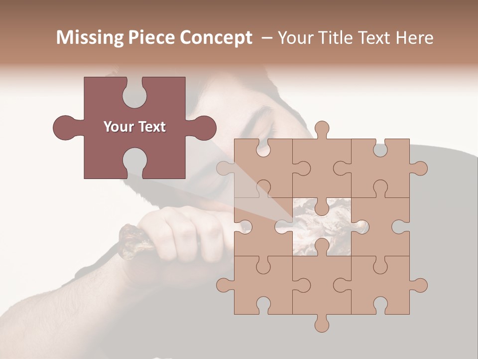 Caveman Food PowerPoint Template