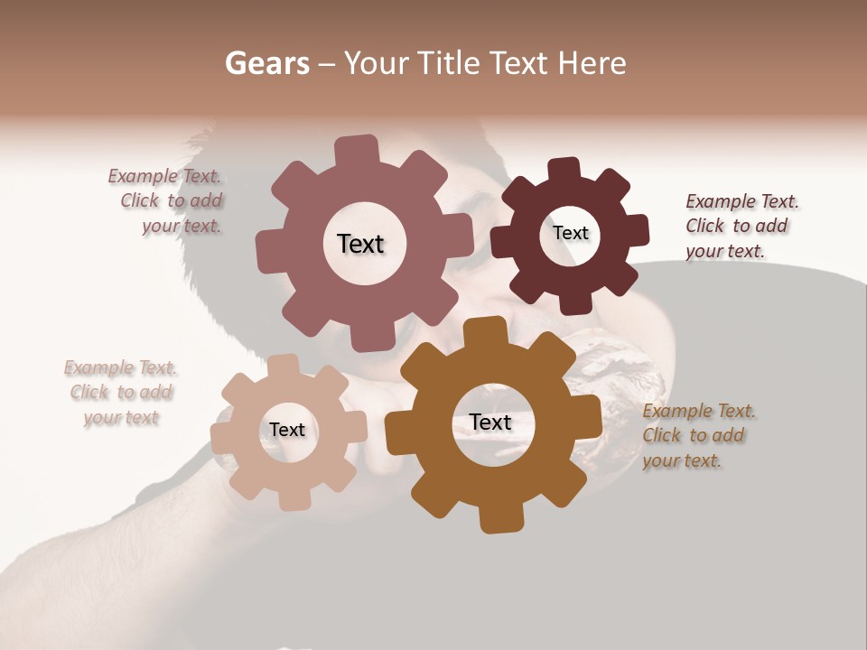 Caveman Food PowerPoint Template