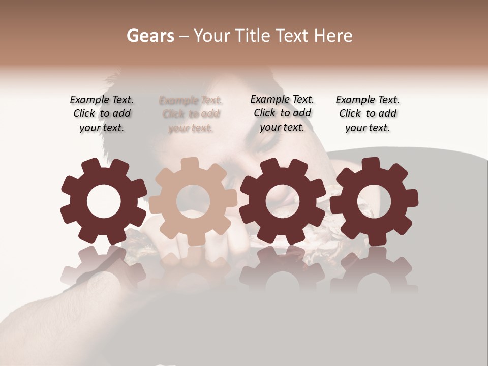 Caveman Food PowerPoint Template