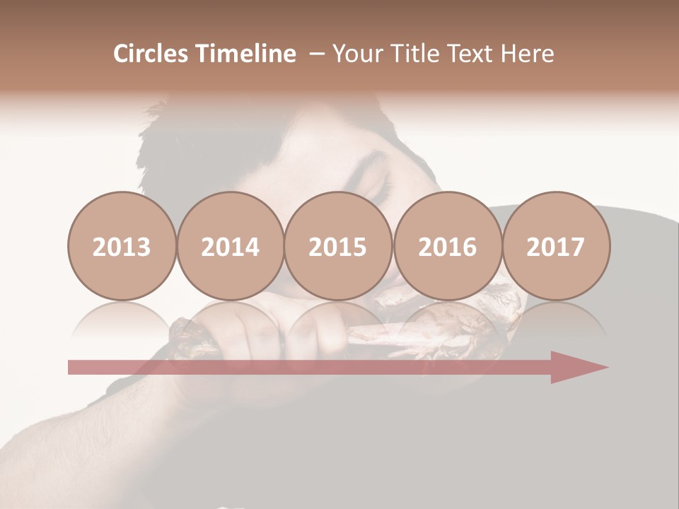 Caveman Food PowerPoint Template