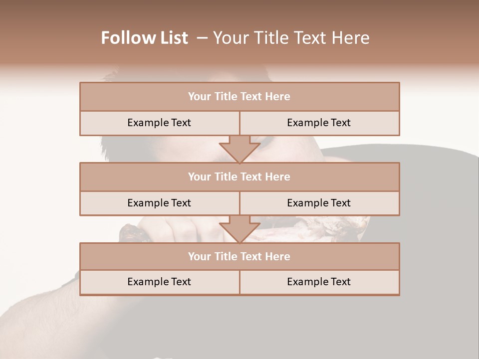 Caveman Food PowerPoint Template