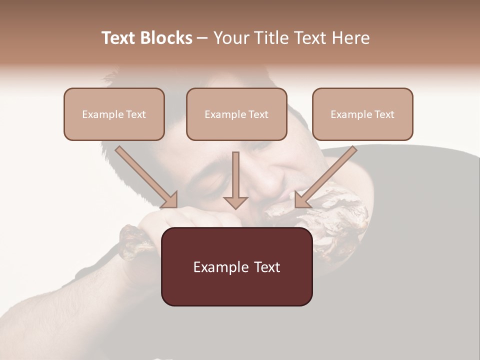 Caveman Food PowerPoint Template