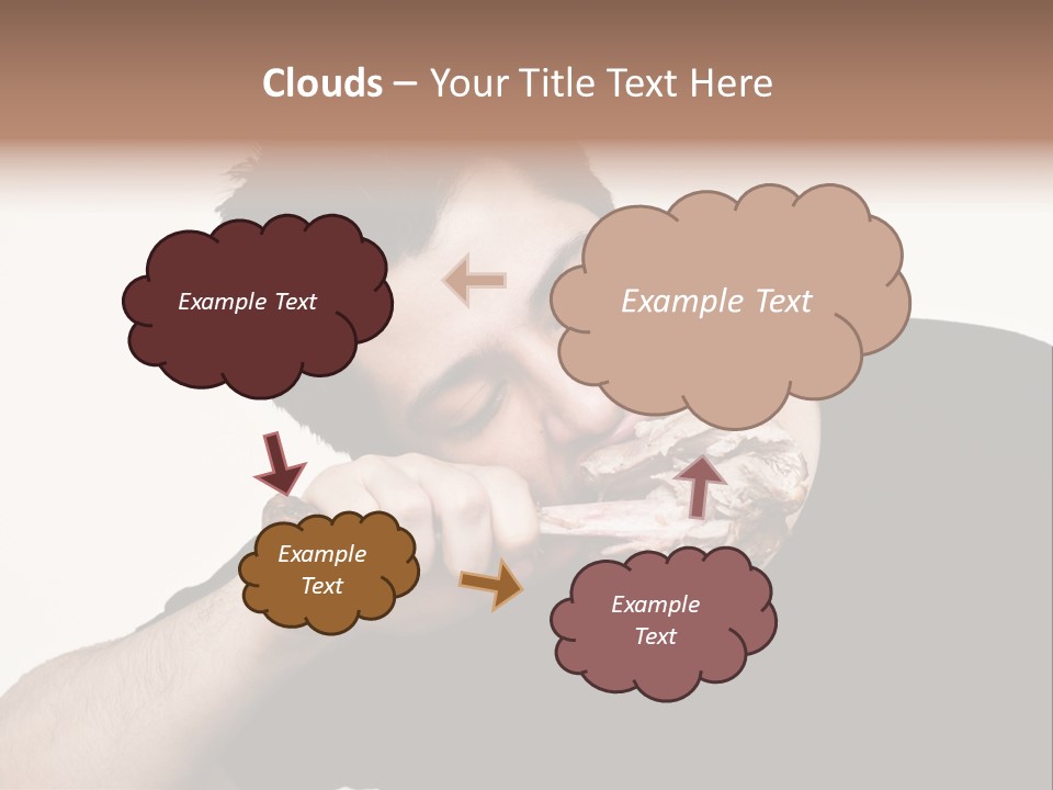 Caveman Food PowerPoint Template