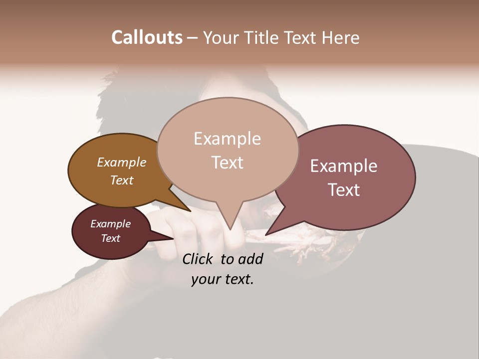 Caveman Food PowerPoint Template