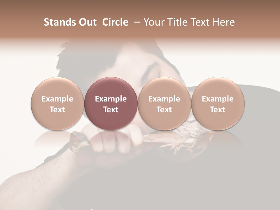 Caveman Food PowerPoint Template