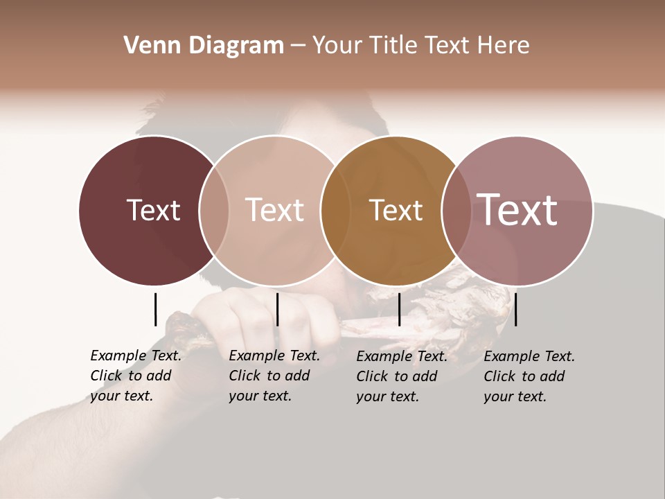 Caveman Food PowerPoint Template