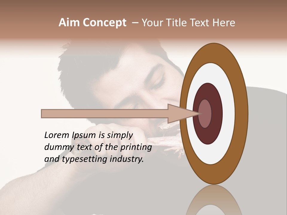 Caveman Food PowerPoint Template