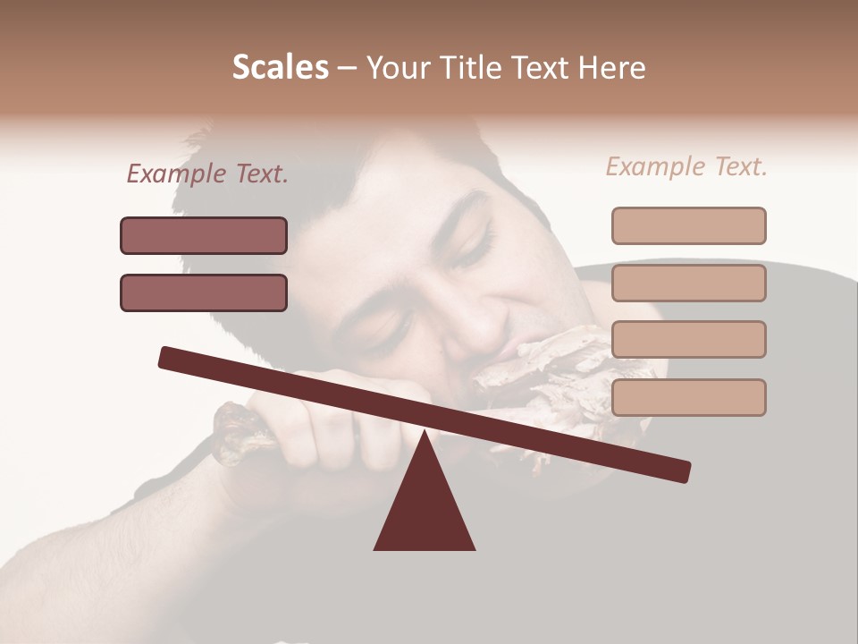 Caveman Food PowerPoint Template