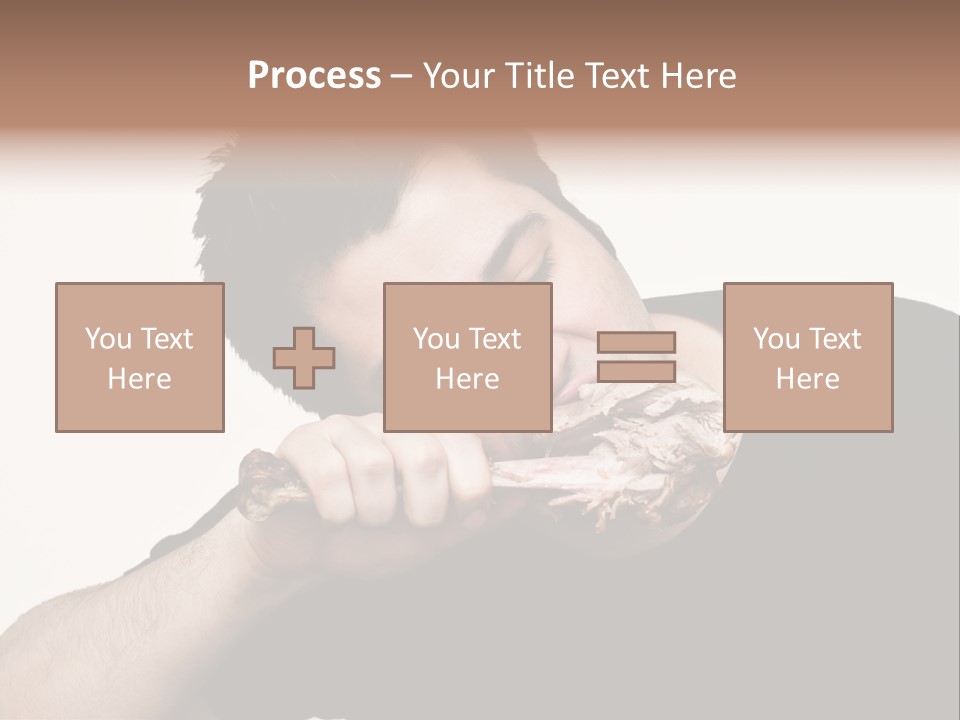 Caveman Food PowerPoint Template