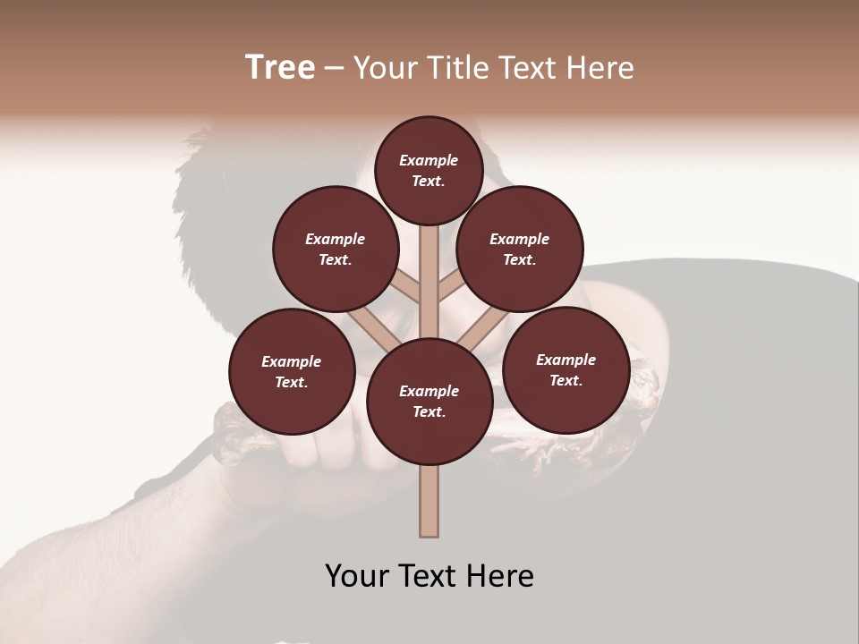 Caveman Food PowerPoint Template