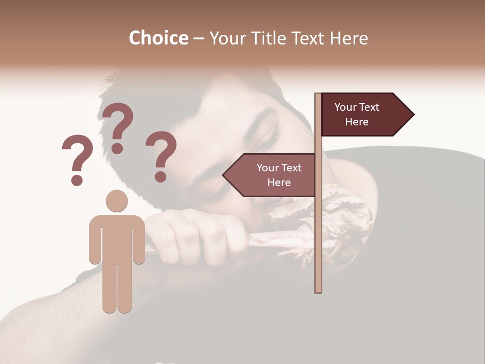 Caveman Food PowerPoint Template