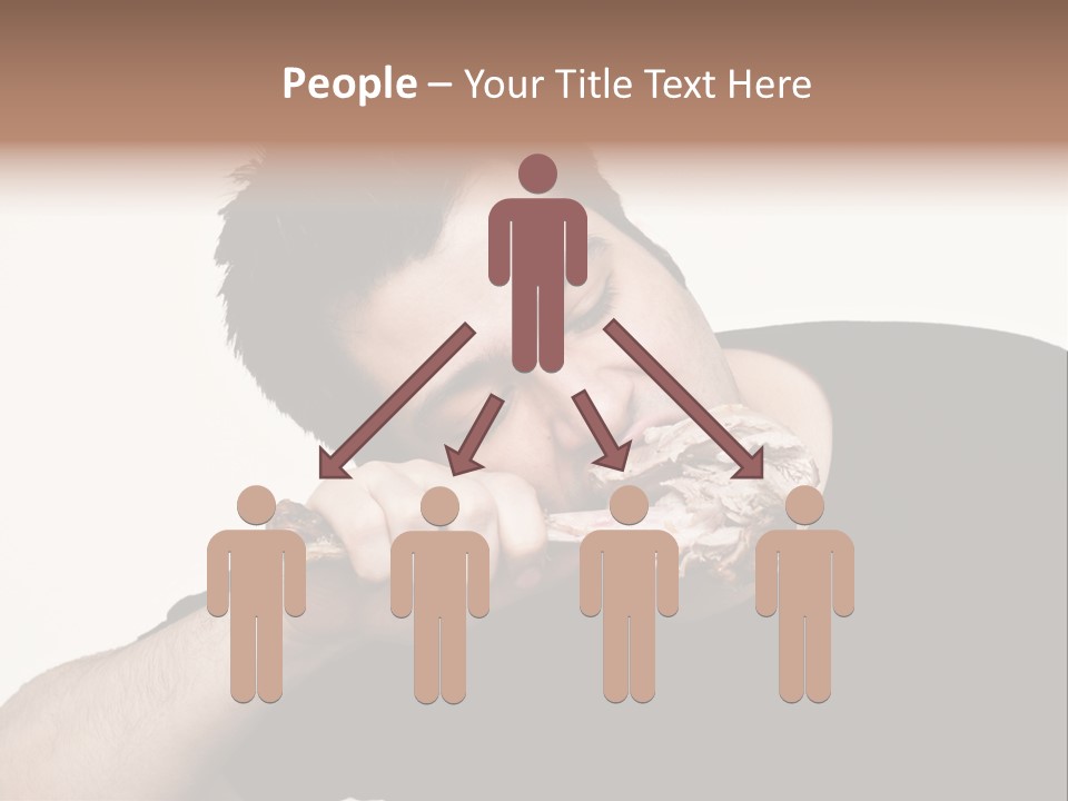 Caveman Food PowerPoint Template