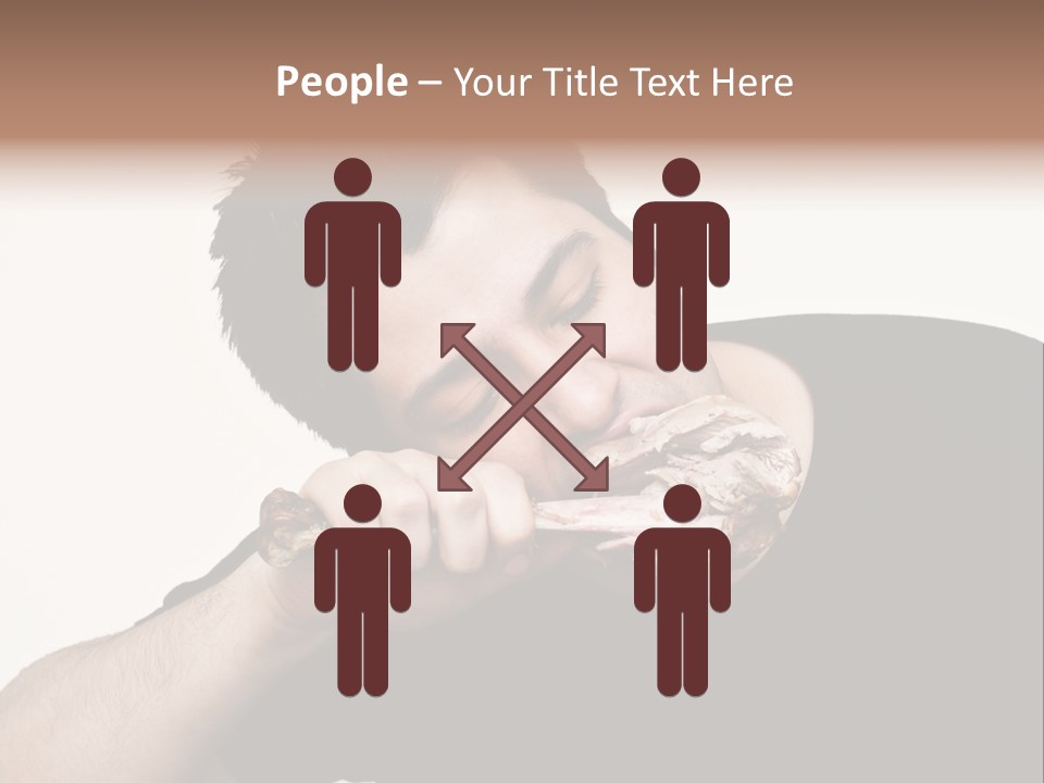 Caveman Food PowerPoint Template