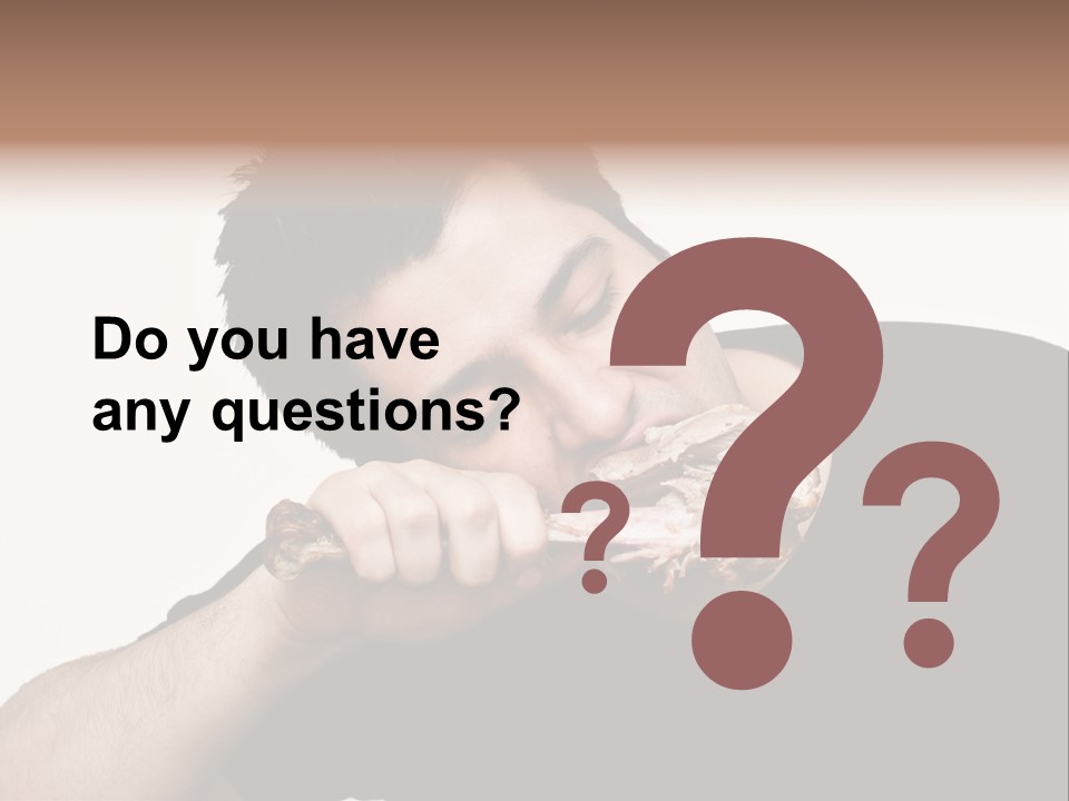 Caveman Food PowerPoint Template