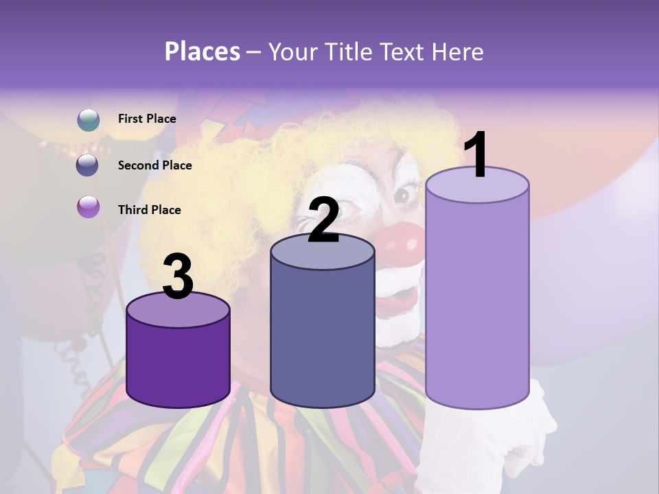 Colorful Clown PowerPoint Template