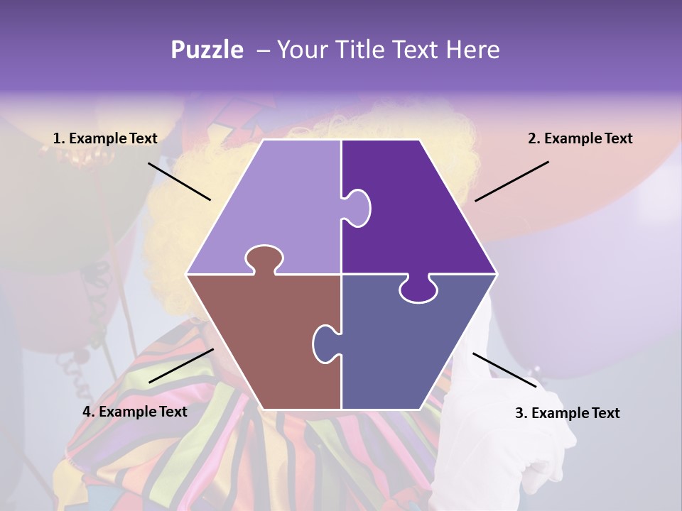 Colorful Clown PowerPoint Template