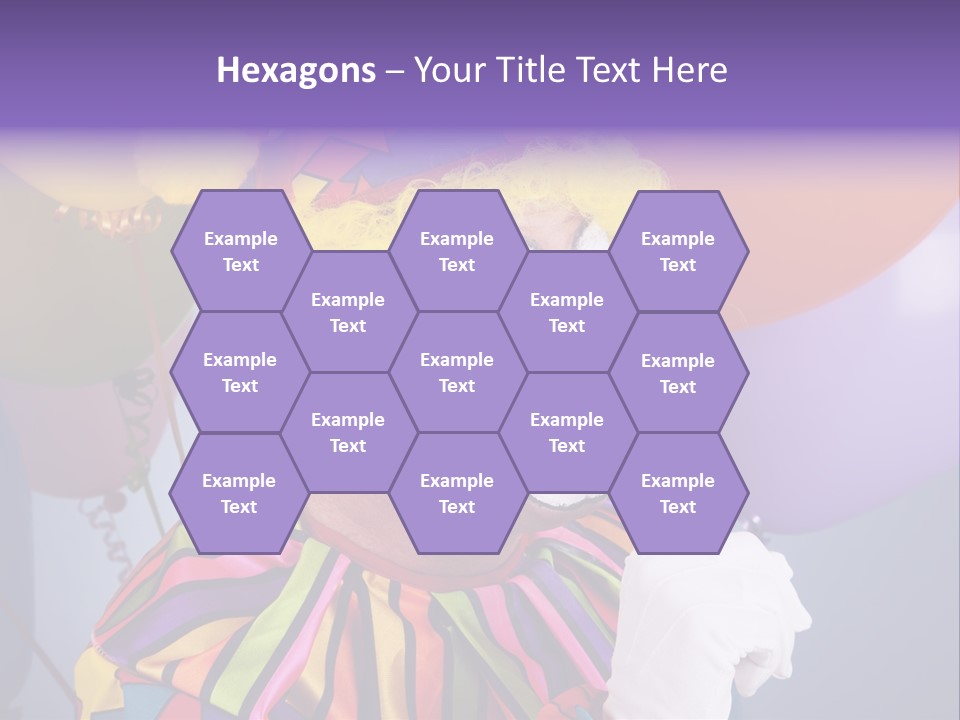 Colorful Clown PowerPoint Template