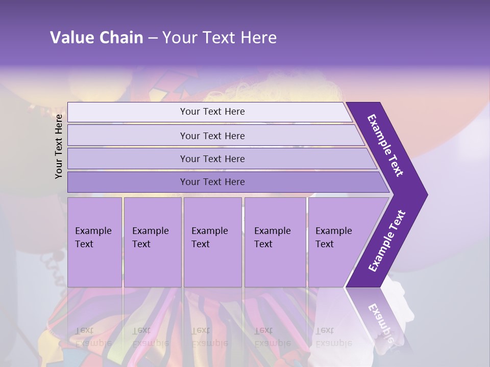 Colorful Clown PowerPoint Template