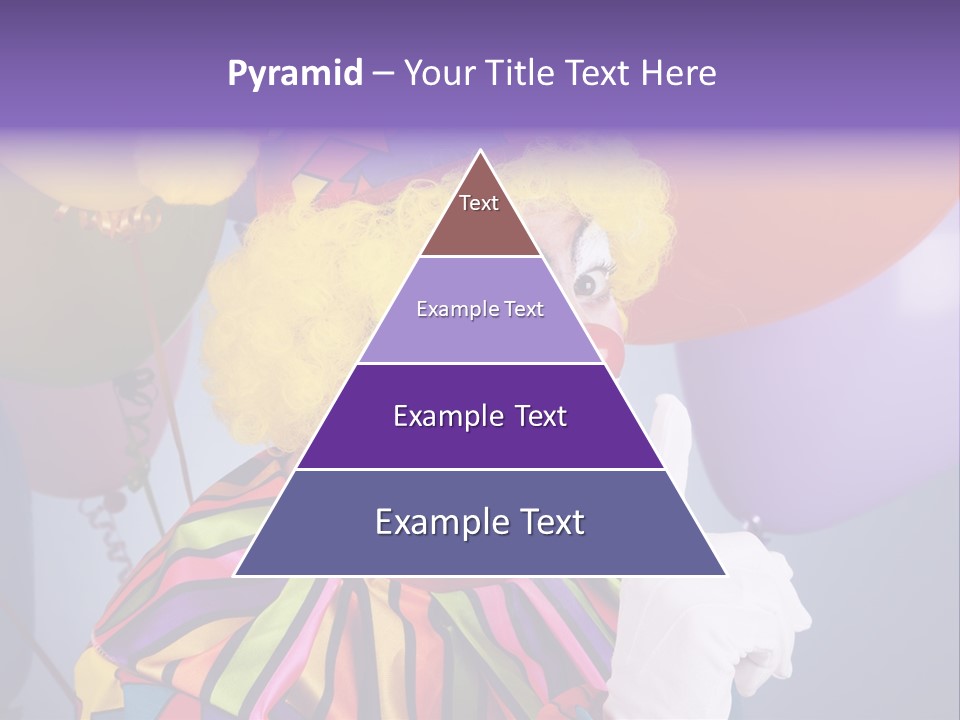 Colorful Clown PowerPoint Template