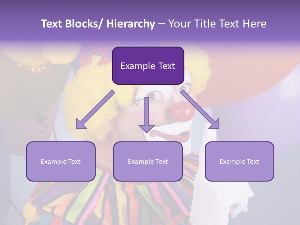 Colorful Clown PowerPoint Template