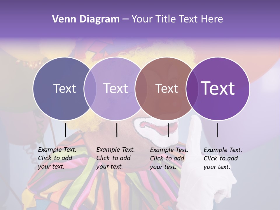 Colorful Clown PowerPoint Template