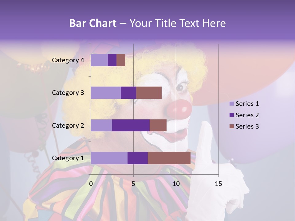 Colorful Clown PowerPoint Template