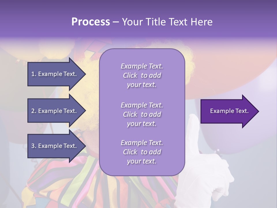 Colorful Clown PowerPoint Template
