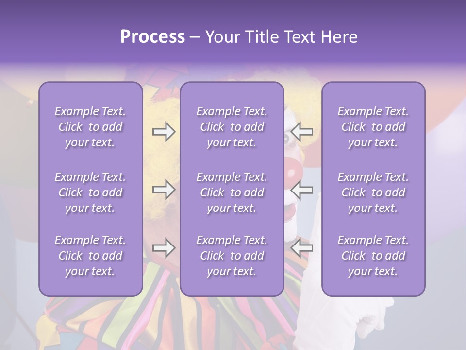 Colorful Clown PowerPoint Template
