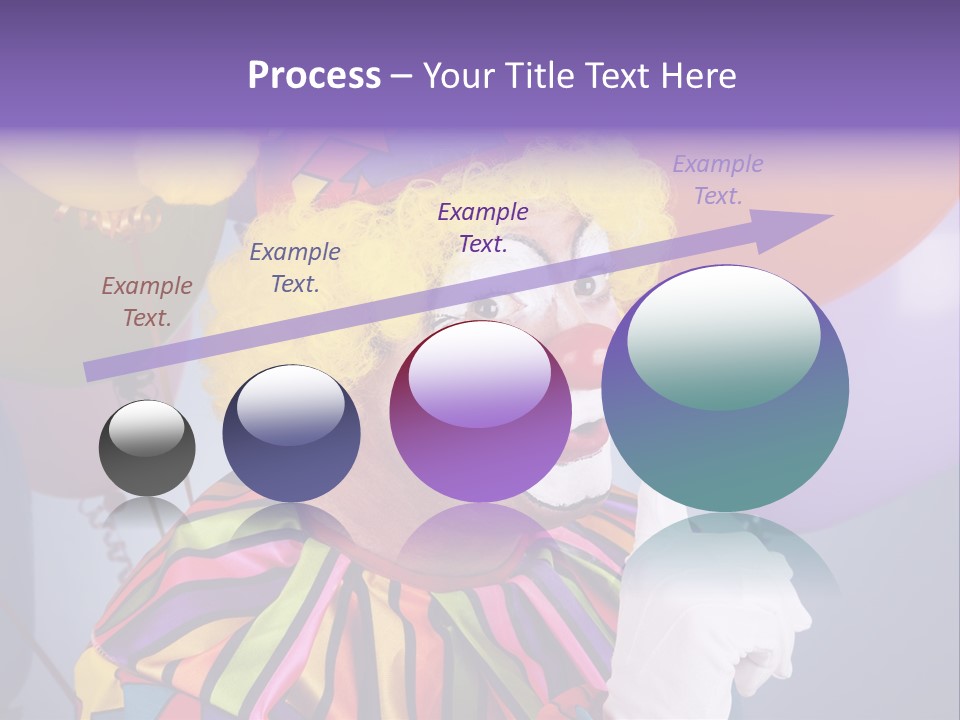 Colorful Clown PowerPoint Template