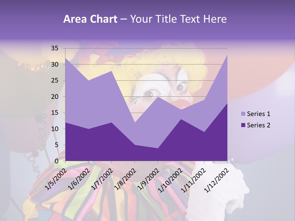 Colorful Clown PowerPoint Template