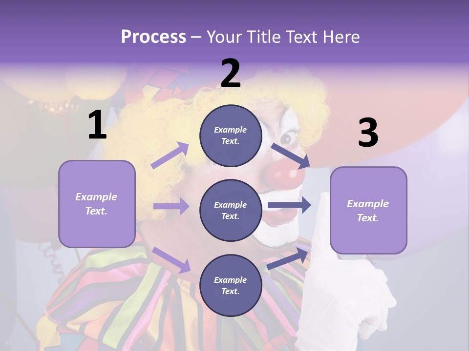 Colorful Clown PowerPoint Template