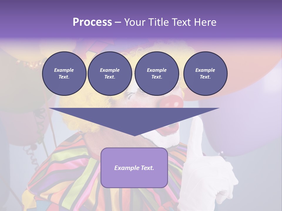 Colorful Clown PowerPoint Template