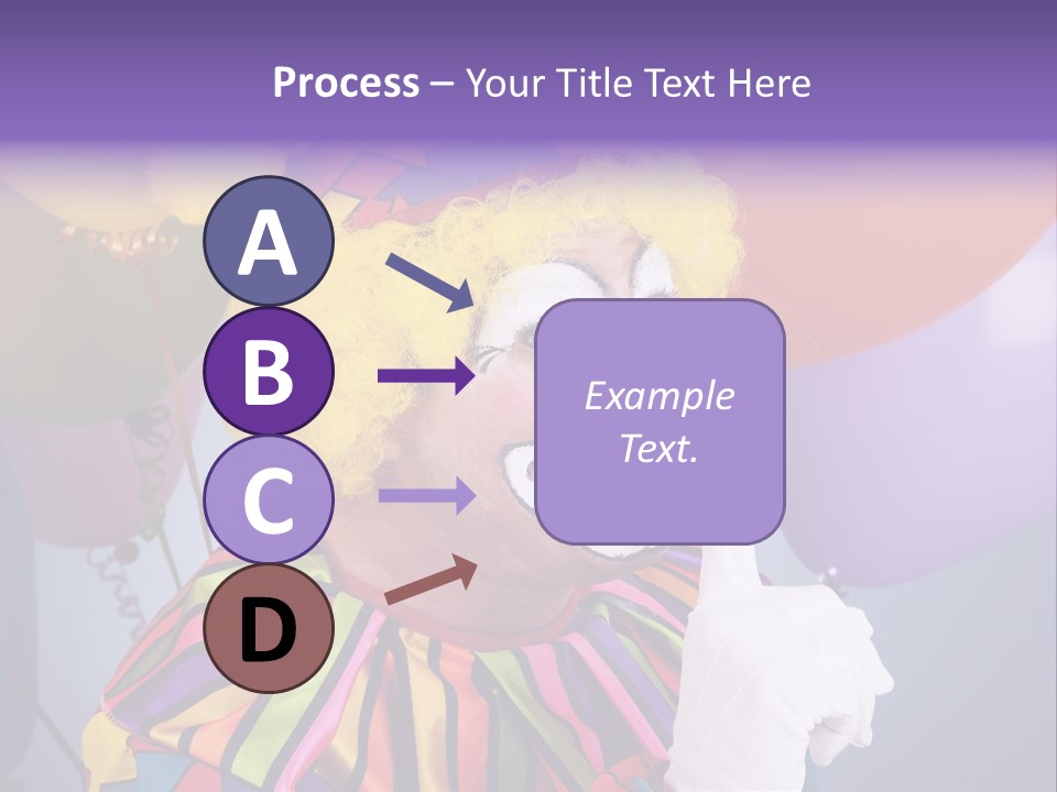 Colorful Clown PowerPoint Template
