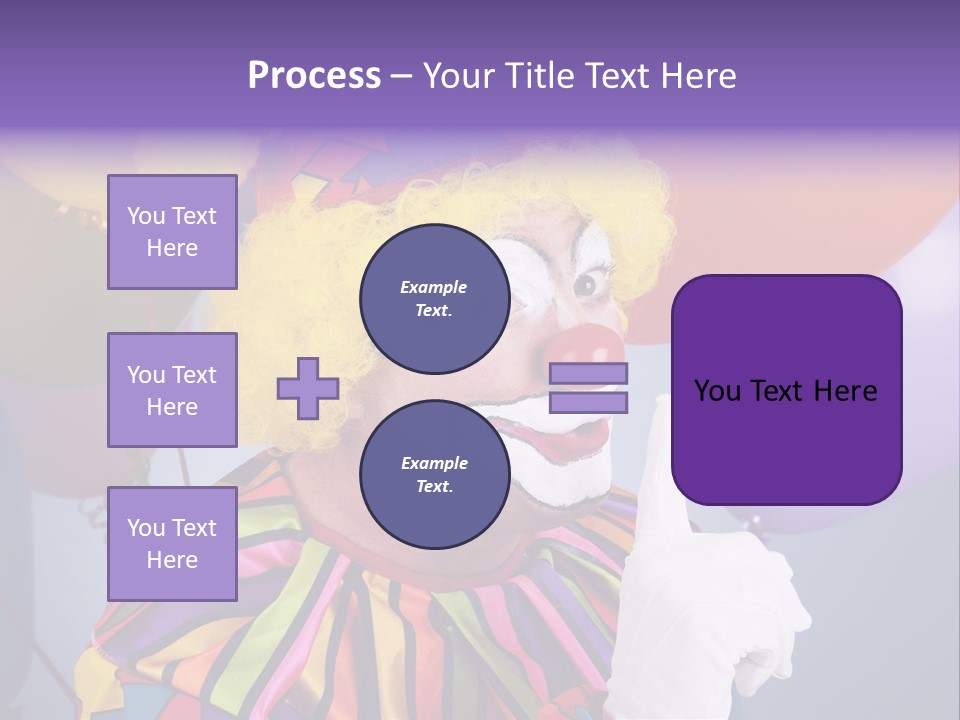 Colorful Clown PowerPoint Template
